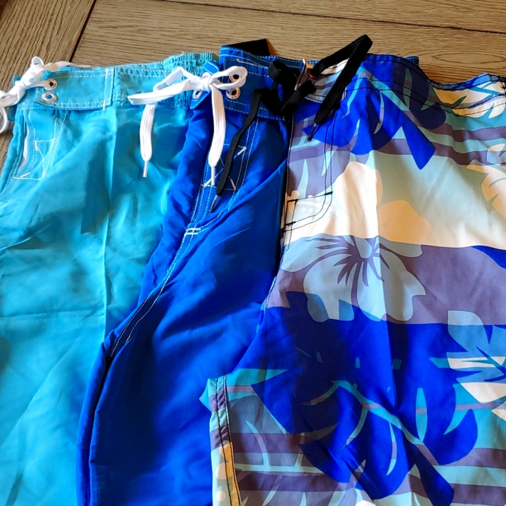 Swim Trunks 3 Pair